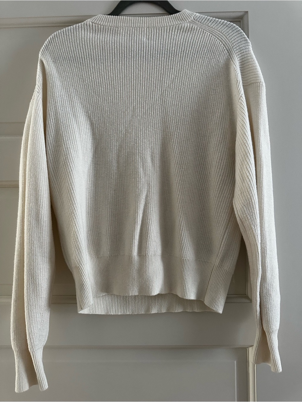 Wilfred Cream Ribbed Knit Pullover - Picture 4 of 5